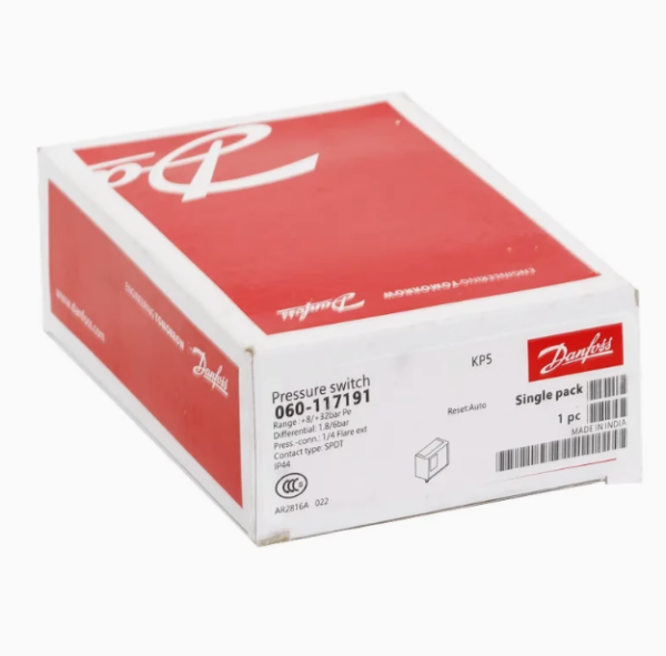 Danfoss 060-117191 KP5 (Auto) Pressure Controller